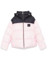 Off-White Wattierte Jacke mit Pfeilen - Rosa