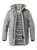 PARAJUMPERS Herren Daunenjacke grau Mikrofaser unifarben