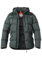 PARAJUMPERS Herren Daunenjacke grün Mikrofaser unifarben