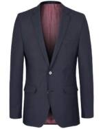 Paul Malone Sakko Herren Jackett modern slim fit Anzugjacke - stretch blau HA23