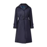 Paul Smith - Trenchcoat mit Gürtel - Größe 34 - blau