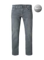 Pepe Jeans Herren Jeans grau Baumwoll-Stretch Slim Fit