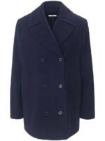 Peter Hahn - Cabanjacke, blau, Gr. 42 / M - Schurwolle