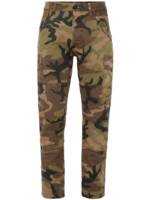 Philipp Plein Cargohose mit Camouflage-Print - Grün