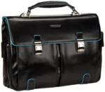 Piquadro Blue Square Aktentasche in Schwarz (23.2 Liter), Laptoptasche