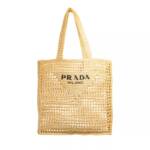 Prada Shopper - Shopping Bag Crochet - Gr. unisize - in Beige - für Damen