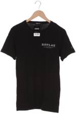 Replay Herren T-Shirt, schwarz, Gr. 48