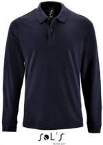 SOLS Langarm-Poloshirt Herren Long-Sleeve Piqué Polo Shirt Perfect