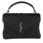 Saint Laurent Satchel Bag - Ysl College Medium - Gr. unisize - in Schwarz - für Damen