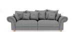 Sofa Dreams Big-Sofa Stoff Sofa Polstercouch London, Polstersofa, Webstoff, Strukturstoff, Stoffsofa