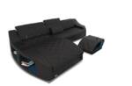 Sofa Dreams Ecksofa Ledercouch Leder Sofa Swing L Form Ledersofa, Couch, LED