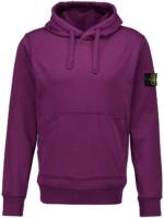 Stone Island Hoodie mit Logo-Patch - Violett