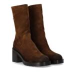 Strategia Boots & Stiefeletten - STRATEGIA LIFE BRAUNE STIEFELETTE MIT ABSATZ - Gr. 37 (EU) - in Braun - für Damen