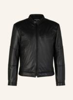 Strellson Biker-Lederjacke Wells schwarz