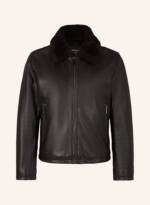 Strellson Lederjacke Monty braun