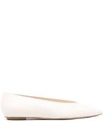 Stuart Weitzman Ballerinas mit spitzer Kappe - Nude