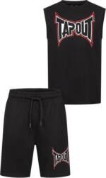 TAPOUT Trainingsanzug Dorrisa Herren ärmelloses T-Shirt & Shorts Set normale Passform