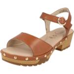 Tamaris COMFORT Damen Schuhe elegante Absatzsandalen Leder 8-88205-20 Plateausandale