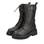 Thea Mika Boots & Stiefeletten - Schnürstiefel - Gr. 38 (EU) - in Schwarz - für Damen