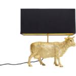 Tischleuchte Cow Gold 52cm 55540 - Kare Design