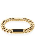 Tommy Hilfiger Armband Schmuck Edelstahl Armschmuck Panzerkette, mit Onyx oder Sodalith