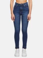 Urban Classics Ladies Skinny Open Hem High Waist Jeans