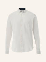 Van Laack Hemd Slim Fit Langer Ärmel Button Down Kragen weiss