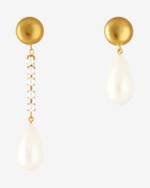 Vanessa Baroni- Irregular Pearl Ohrringe | Damen