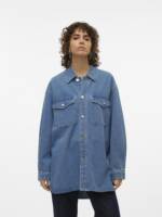 Vero Moda Jeansbluse "VMNAYA OVERSIZED DENIM SHIRT MIX NOOS"