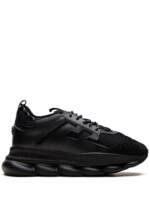 Versace Chain Reaction Triple Black Sneakers - Schwarz