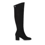 Via Roma 15 Boots & Stiefeletten - VIA ROMA 15 VR SCHWARZ HOHER STIEFEL MIT ABSATZ - Gr. 37 (EU) - in Schwarz - für Damen