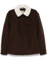 Woolrich Jacke mit Shearling-Kragen - Braun