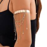 YRIIOMO Armband Modische Armspange mit Bohemian-Design für Damen mit Handkette und, Körperschmuck