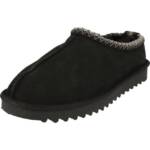 piece of mind. 522-571 Damen Komfort Schuhe Clogs Hausschuhe Leder Lammfell Hüttenschuhe gefüttert