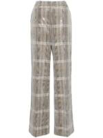 3.1 Phillip Lim Karierte Hose mit Pailletten - Nude