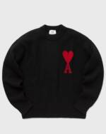 AMI Paris RED AMI DE COEUR SWEATER men Pullovers black in Größe:M