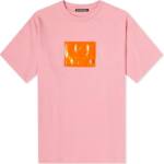 Acne Studios - Exford Inflate Logo T-shirt - Größe M - rosa