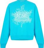 Acne Studios - Franzisko Devil Glow Logo Sweatshirt - Größe L - blue