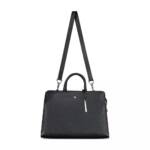 Aigner Crossbody Bags - Handtasche Cybill aus Leder - Gr. unisize - in Schwarz - für Damen