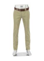 Alberto Herren Chino beige Tencel Slim Fit