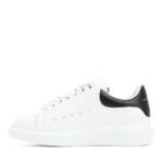 Alexander McQueen Low-Top Sneaker - Leather Sneakers - Gr. 45 (EU) - in Weiß - für Damen