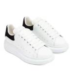 Alexander McQueen Low-Top Sneaker - White And Black Oversized Sneakers - Gr. 40 (EU) - in Weiß - für Damen