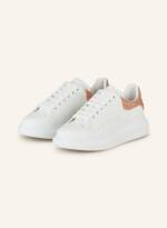 Alexander Mcqueen Sneaker Mit Schmucksteinen weiss