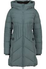 Alife & Kickin Winterjacke "Damen PriskaAK A", Gefütterter kurzer Mantel mit figurbetonter Passform und 2-Wege-Zip