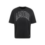 Amiri - Black Cotton Vintage Oversized Tee - Größe L - schwarz