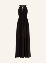 Apart Langes Chiffon Kleid schwarz