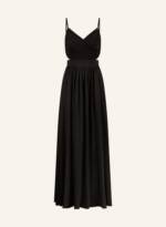 Apart Langes Chiffon Kleid schwarz