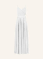 Apart Langes Chiffon Kleid weiss