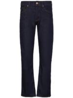 Armani Exchange Straight-Leg-Jeans mit Logo-Patch - Blau