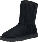 AvaMia Winterstiefel AMWB2401 Damenfellstiefel Damenwinterstiefel Fellstiefel Winterstiefel wasserabweisende Damen Stiefel Lederstiefel